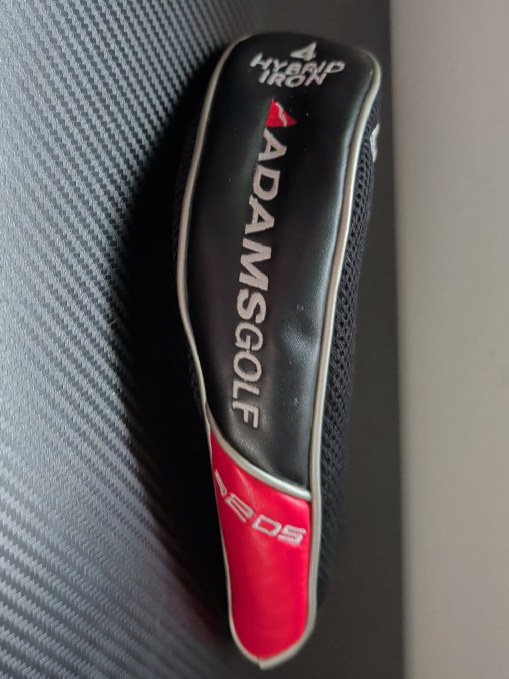 Adams Idea a20S 4 Hybrid Iron Golf Club Head Cover Red Black OEM